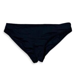 Sea Level Australia Bikini Swim Bottom Stretchy Nylon Blend Black Women's 8 NWOT